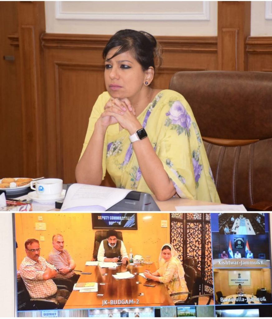 Secretary Cooperative Department, Yasha Mudgal reviews progress on implementation of various important schemes, interventions of Cooperative Deptt with all DCs