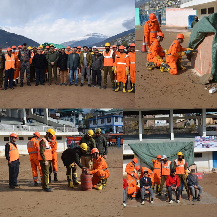 NDRF conducts Mock Drill