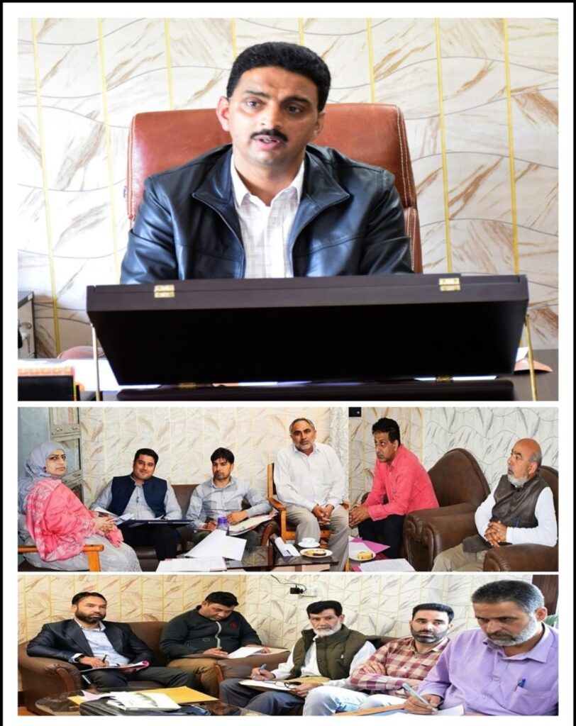 Joint Director Information Kashmir reviews functioning of the department