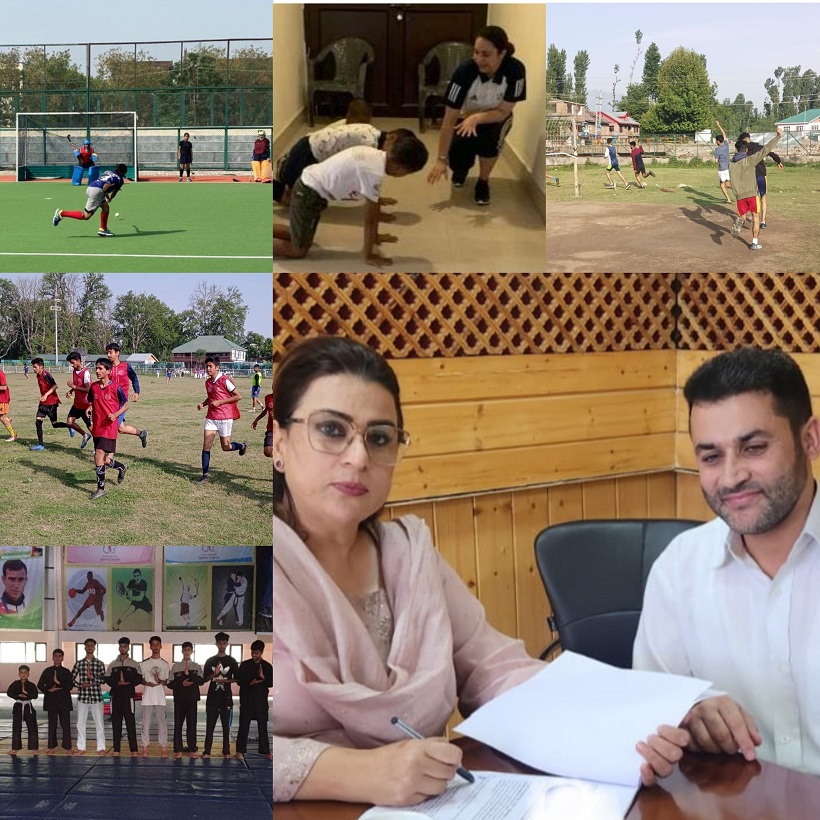 Sports Council and SAI sign MoU for flourishing sports in J&K