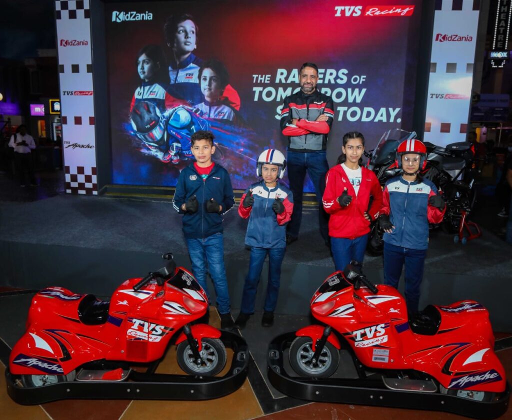 TVS Racing Launches Its Experience Centre At Kidzania Delhi NCR