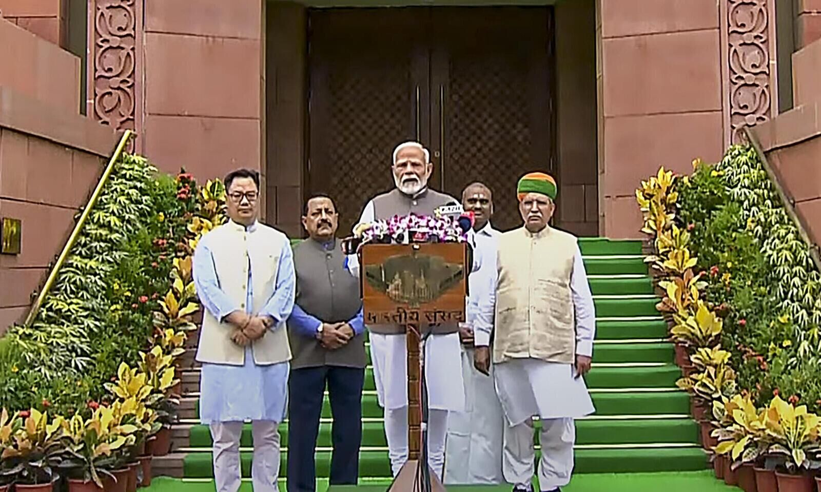 All political parties must fight together for country for next five years: PM Modi