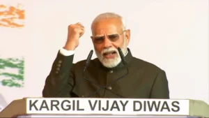 “Pakistan hasn’t learnt from its history,” says PM Modi on 25th Kargil Vijay Diwas