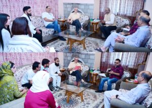 CM listens to several delegations during his Raabita programme, Attends to grievances firsthand