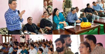 Grievance redressal camp held at Jagti Dr. Karwani reviews Jagti migrant camp development works