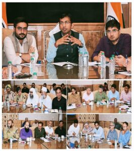 Divisional Commissioner Kashmir reviews arrangements for celebration of Eid Milad-un-Nabi (S.A.W), Friday following