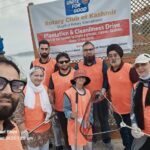 Rotary Club of Kashmir Organizes Successful Cleanliness Drive at Nishat Bund