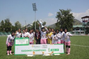 Reliance Foundation’s Kashmir U19 Girls' Football Tournament Concludes with a Thrilling Finale