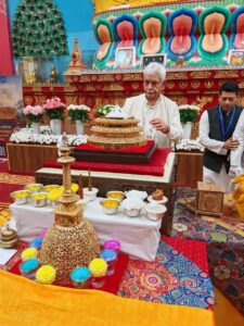 LG Manoj Sinha Returns from Kalmykia with Holy Relics of Lord Buddha