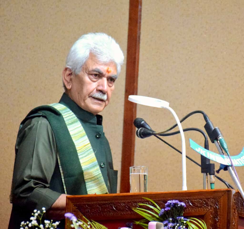 We Must Eliminate Every Single Terror Element: LG Sinha