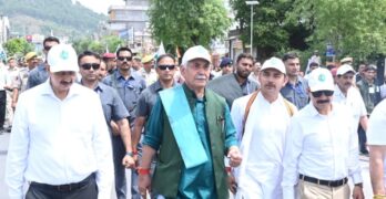In the war against drugs, unity will be our shield, resolve our weapon. Let us commit to shaping a Jammu Kashmir where young people carve free destinies, families remain whole, communities thrive strong, and aspirations blaze anew. We stand unwavering for our youth, for our future," the Lieutenant Governor, Manoj Sinha said on Monday.