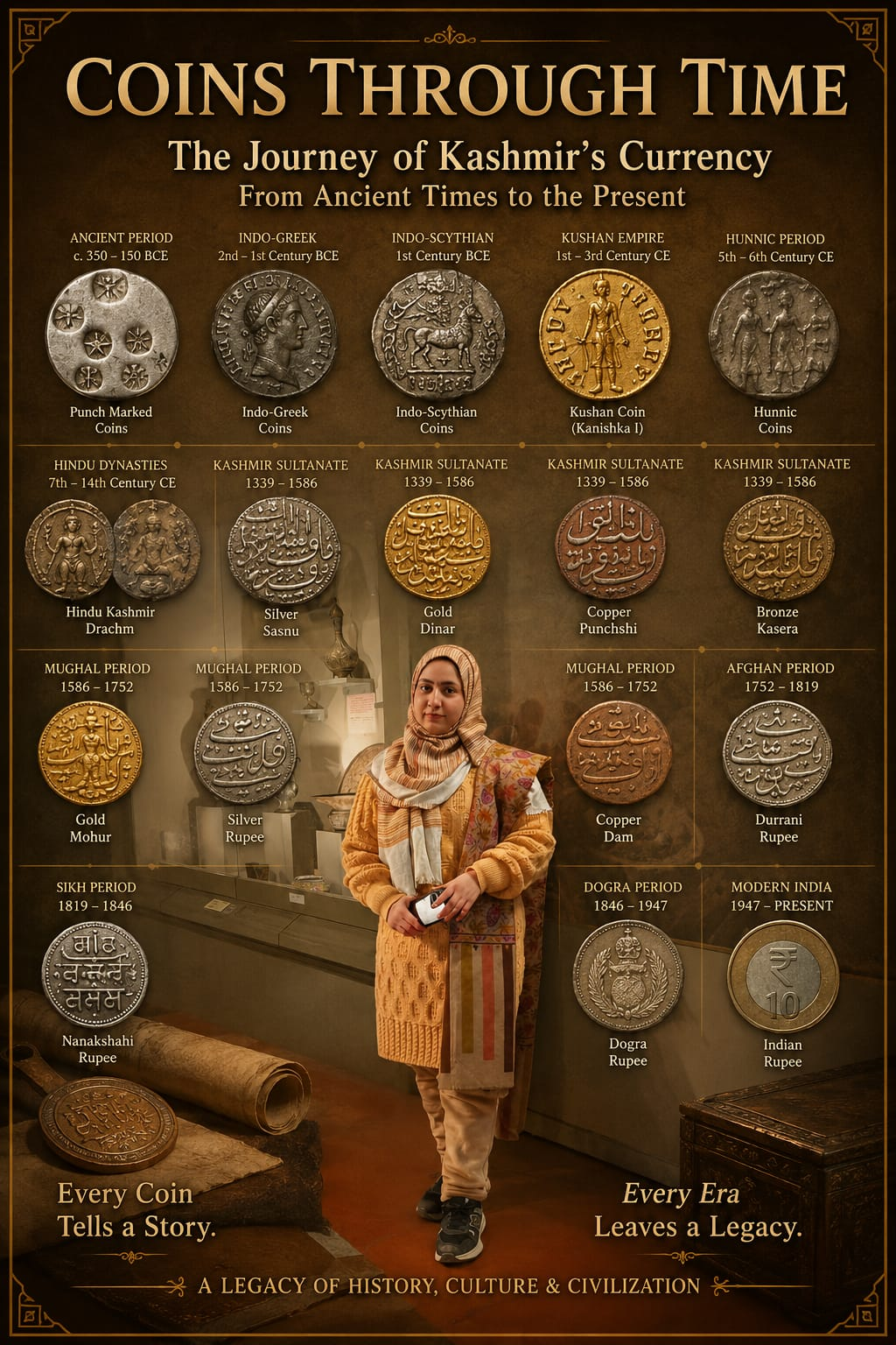 Reading Kashmir's History Through Coins