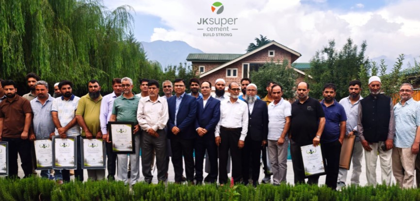 JK Cement Saifco Celebrates One Year of Growth in Kashmir