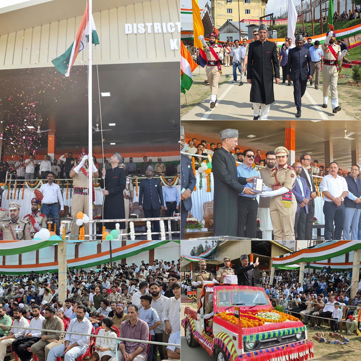 80th I-Day: J&K Marks Historic Milestone with Grand Celebrations