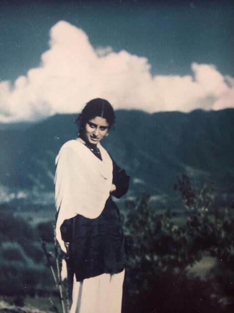 Kanta Wazir, Devipora in Anantnag District, J&K, 1949 - Photo, Rekha Wazir
